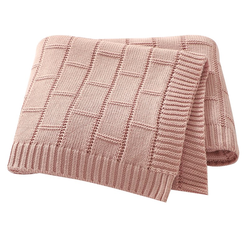 Swaddle Wrap Bedding Blanket Baby Knitted Blanket Mimixiong