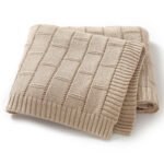 Swaddle Wrap Bedding Blanket Baby Knitted Blanket Mimixiong