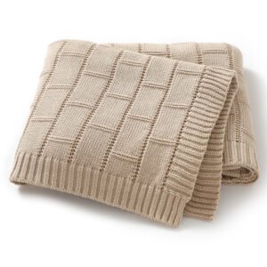 Swaddle Wrap Bedding Blanket Baby Knitted Blanket Mimixiong