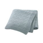 Wholesale Price Baby's Bedding Striped Knitted Blanket Mimixiong