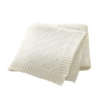 Wholesale Price Baby's Bedding Striped Knitted Blanket Mimixiong