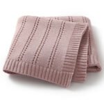 Knitted Throws Bedding Super Soft Newborn Blanket Mimixiong
