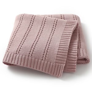 Knitted Throws Bedding Super Soft Newborn Blanket Mimixiong
