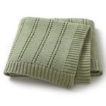 Knitted Throws Bedding Super Soft Newborn Blanket Mimixiong