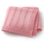 Knitted Throws Bedding Super Soft Newborn Blanket Mimixiong