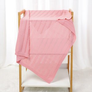 Knitted Throws Bedding Super Soft Newborn Blanket Mimixiong