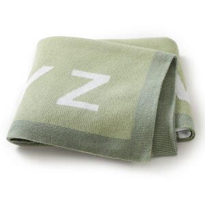 New Arrival Letter Patterned Baby Blanket Mimixiong