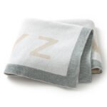 New Arrival Letter Patterned Baby Blanket Mimixiong