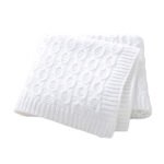 Knitted Newborn Baby Breathable Swaddle Throw Blanket Mimixiong