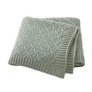 Baby Knitted Super Soft  Baby Bedding Blankets Mimixiong