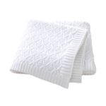 Baby Knitted Super Soft  Baby Bedding Blankets Mimixiong