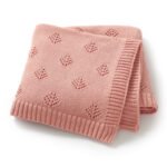 Cotton Yarn Cozy Baby Swaddle Blankets Mimixiong
