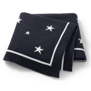 Stars Pattern Cuddly Baby Wrap Towel Swaddle Blankets for Babies Mimixiong