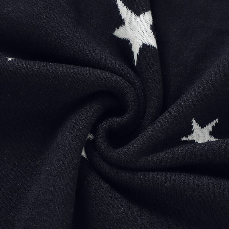 Stars Pattern Cuddly Baby Wrap Towel Swaddle Blankets for Babies Mimixiong