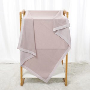82W2599浅粉 (19) Cotton Crocheted Baby Bedding Blankets Mimixiong