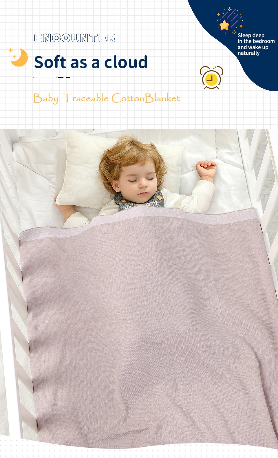 Cotton Crocheted Baby Bedding Blankets Mimixiong 2 82W2599详情英文 01