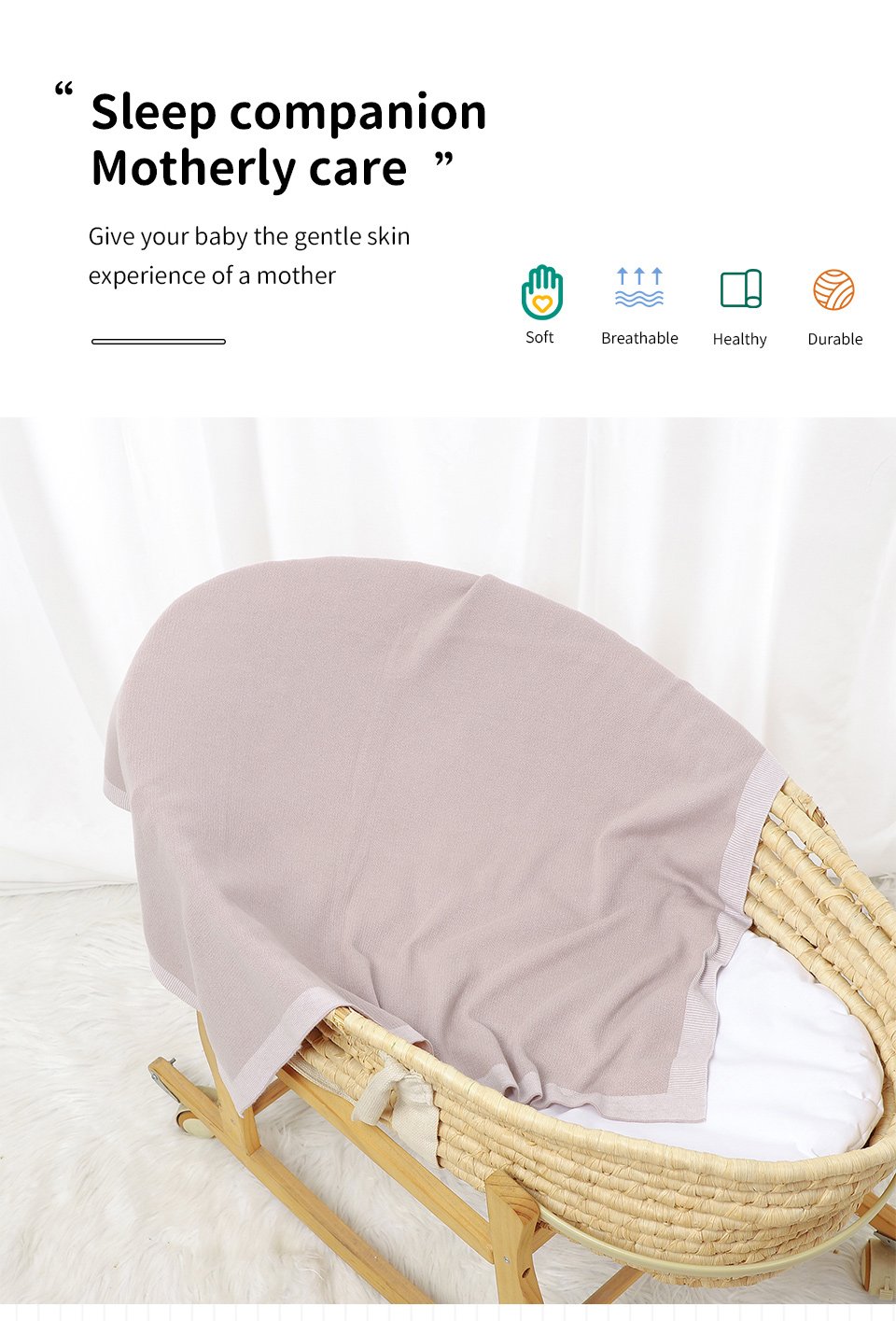 Cotton Crocheted Baby Bedding Blankets Mimixiong 4 82W2599详情英文 03