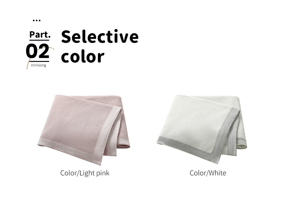 Cotton Crocheted Baby Bedding Blankets Mimixiong 6 82W2599详情英文 07