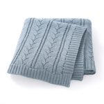 Cotton Knitted Baby Blankets Wholesale Baby Products Mimixiong