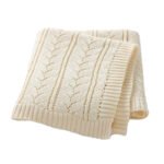 Cotton Knitted Baby Blankets Wholesale Baby Products Mimixiong