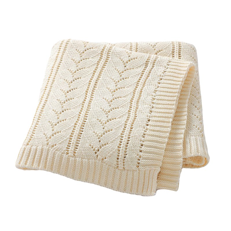 Cotton Knitted Baby Blankets Wholesale Baby Products Mimixiong