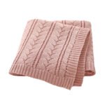 Cotton Knitted Baby Blankets Wholesale Baby Products Mimixiong
