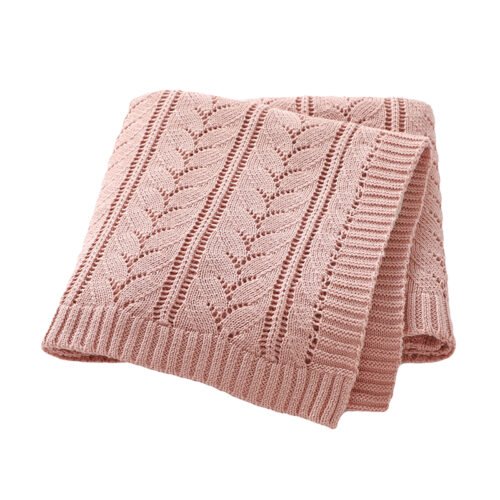 Cotton Knitted Baby Blankets Wholesale Baby Products Mimixiong