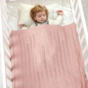Cotton Knitted Baby Blankets Wholesale Baby Products Mimixiong