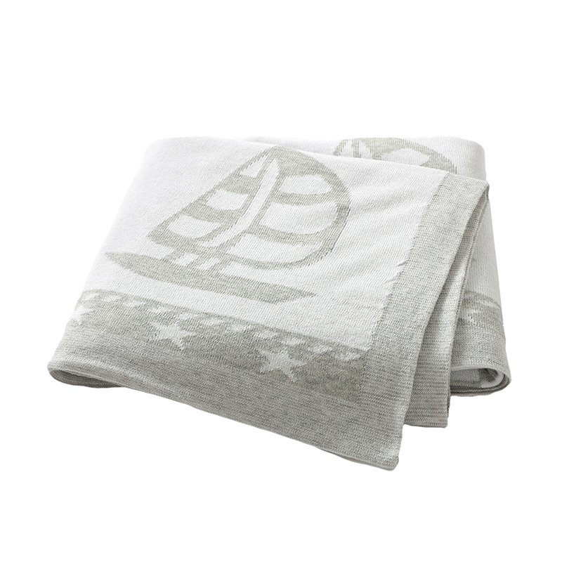 Cotton Knitted Soft Comfortable Baby Blankets Mimixiong