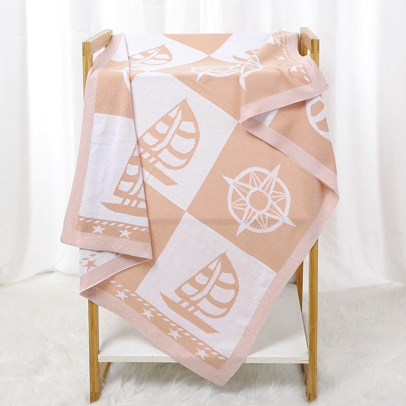 Cotton Knitted Soft Comfortable Baby Blankets Mimixiong