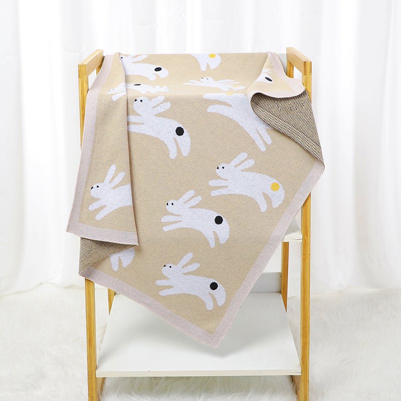 Patterned 100% Cotton Cheap Baby Blankets Mimixiong