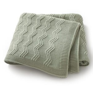 High Quality Wholesale Knitted Baby Blankets Mimixiong