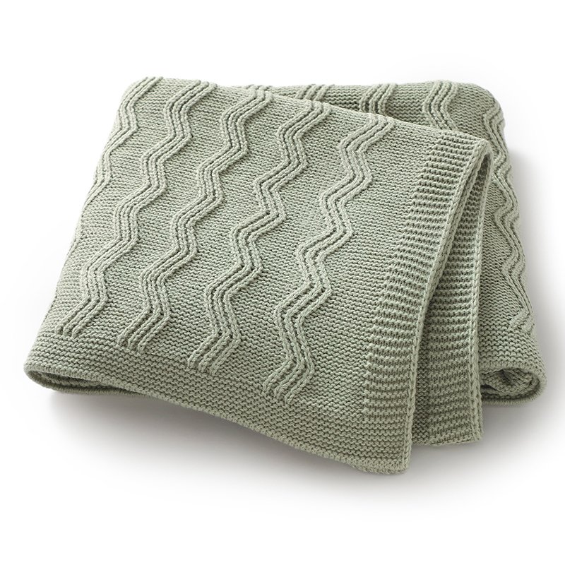 High Quality Wholesale Knitted Baby Blankets Mimixiong