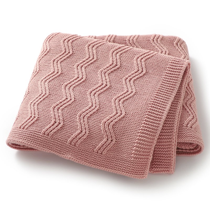 High Quality Wholesale Knitted Baby Blankets Mimixiong