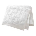 OEKO-TEX Wholesale Twist Cozy Knitted Blanket Mimixiong