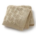 OEKO-TEX Wholesale Twist Cozy Knitted Blanket Mimixiong