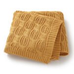 OEKO-TEX Wholesale Twist Cozy Knitted Blanket Mimixiong