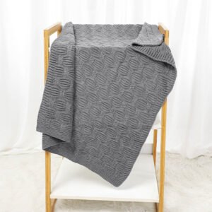 Mimixiong Baby Crochet Knitted Bedding Cover Blanket Mimixiong