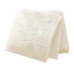 Mimixiong Baby Crochet Knitted Bedding Cover Blanket Mimixiong