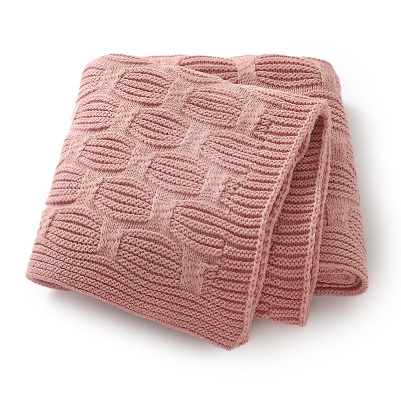 Mimixiong Baby Crochet Knitted Bedding Cover Blanket Mimixiong