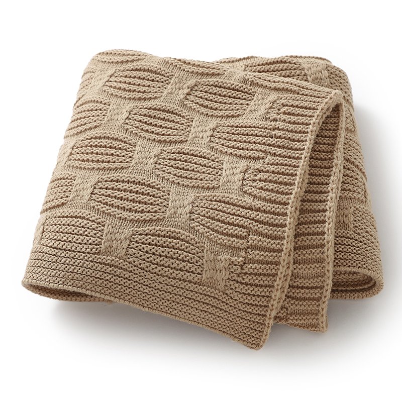 Mimixiong Baby Crochet Knitted Bedding Cover Blanket Mimixiong