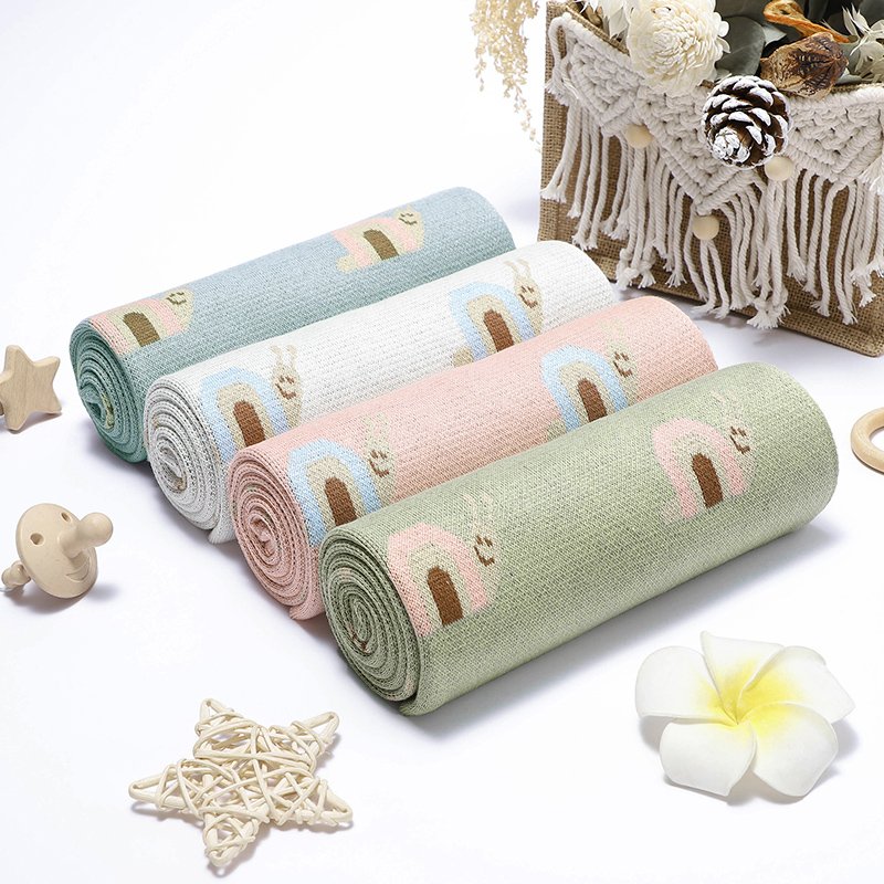 Manufacture Snail Patterned Baby Blanket Mimixiong