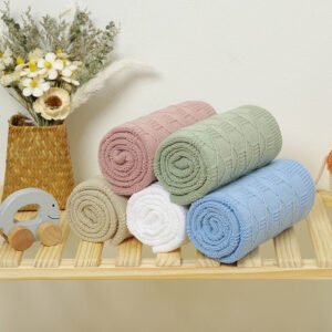 Wrap Blankets Custom Logo Solid Color Mimixiong