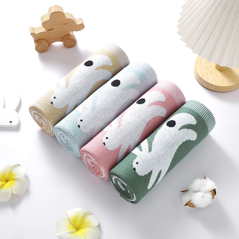 Patterned 100% Cotton Cheap Baby Blankets Mimixiong