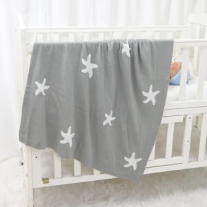 Newborn Blanket Soft Baby Swaddle Blanket Mimixiong