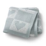 Bedding Knitted Newborn Breathable Baby Knitted Blankets Mimixiong