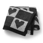 Bedding Knitted Newborn Breathable Baby Knitted Blankets Mimixiong