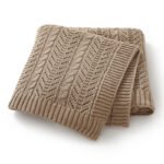 Infant Babi Crochet Swaddle Jacquard Receiving Nursery Blanket Mimixiong