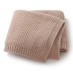 Knitted Infant Stroller SwaddleToddler Receiving Blanket Mimixiong