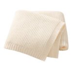 Knitted Infant Stroller SwaddleToddler Receiving Blanket Mimixiong